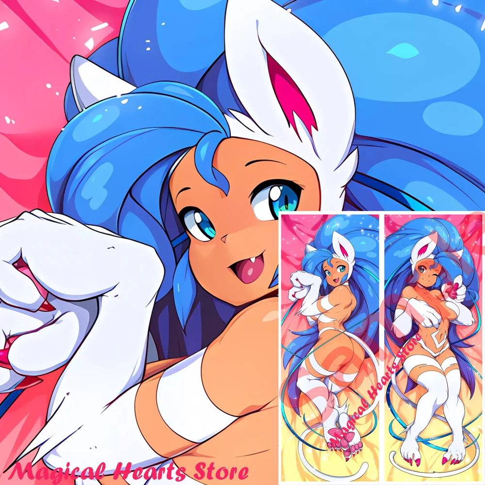 

Dakimakura Anime Felicia Darkstalkers Vampire Savior Pillow Cover Halloween Christmas Decoration