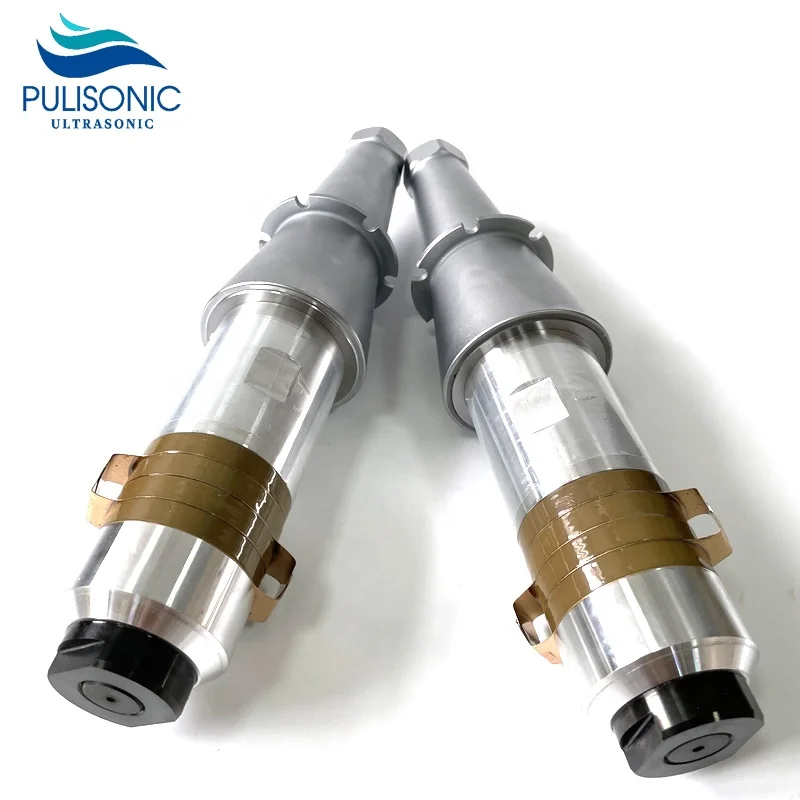 

Piezoelectric Transducer Ultrasonic Sensor 15KHZ 2600W Used On Industrial Plastic Box Welding Machine
