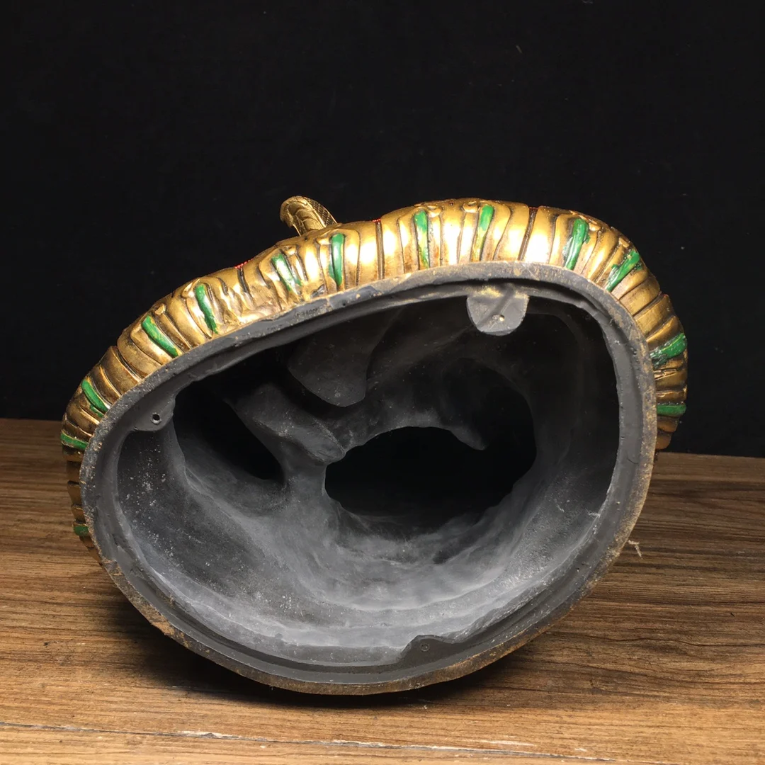 Статуя Будды из чистой меди тибетская буддийская статуя падмамбава Гуру Ринпоче