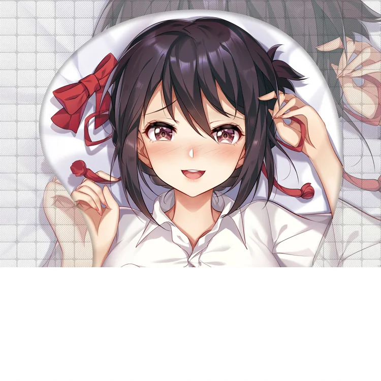 Коврик для мыши Miyamizu Mitsuha с изображением вашего имени мультяшный аниме наружный