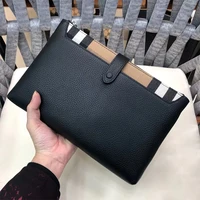 new 2022 genuine leather clutch bag mens first layer cattlehide leather fashion hand bag trendy wallet