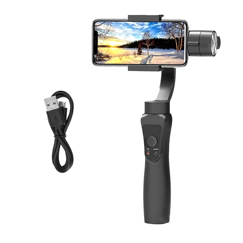 

3 Axis Anti-Shake Selfie Stick Handheld Gimbal For Smartphone Camera Stabilizer IOS & Android APP Controls Phone