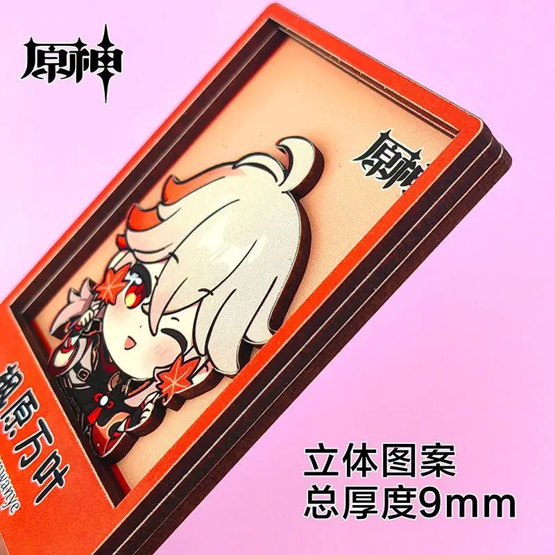 Игра ударный 3D милый воокерский Аватар выражение магнитный деревянный магнит