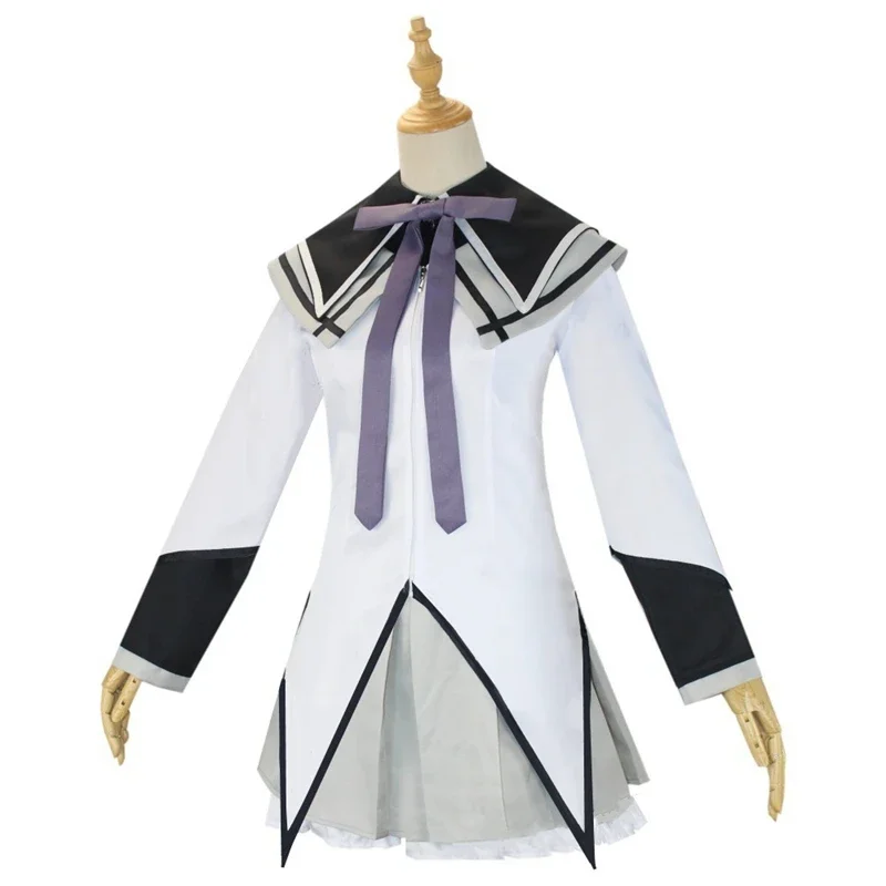 Ainclu Anime Magical Girl Puella Magi Madoka Magica Akemi Homura Kaname Платье Костюм на Хэллоуин