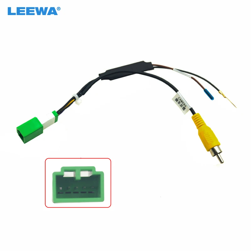 LEEWA 1 шт. автомобильная парковка задняя камера видеоразъем конвертер