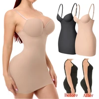 women full body shaper tummy control camisole butt lifting hips push up underwear waist trainer corset slimming shapewear sheath