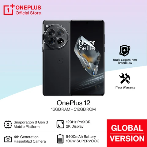 Смартфон OnePlus 12, 16/512ГБ, global