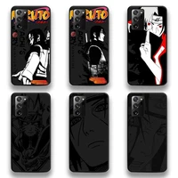 anime naruto itachi phone case for samsung galaxy note20 ultra 7 8 9 10 plus lite m51 m21 m31s j8 2018 prime