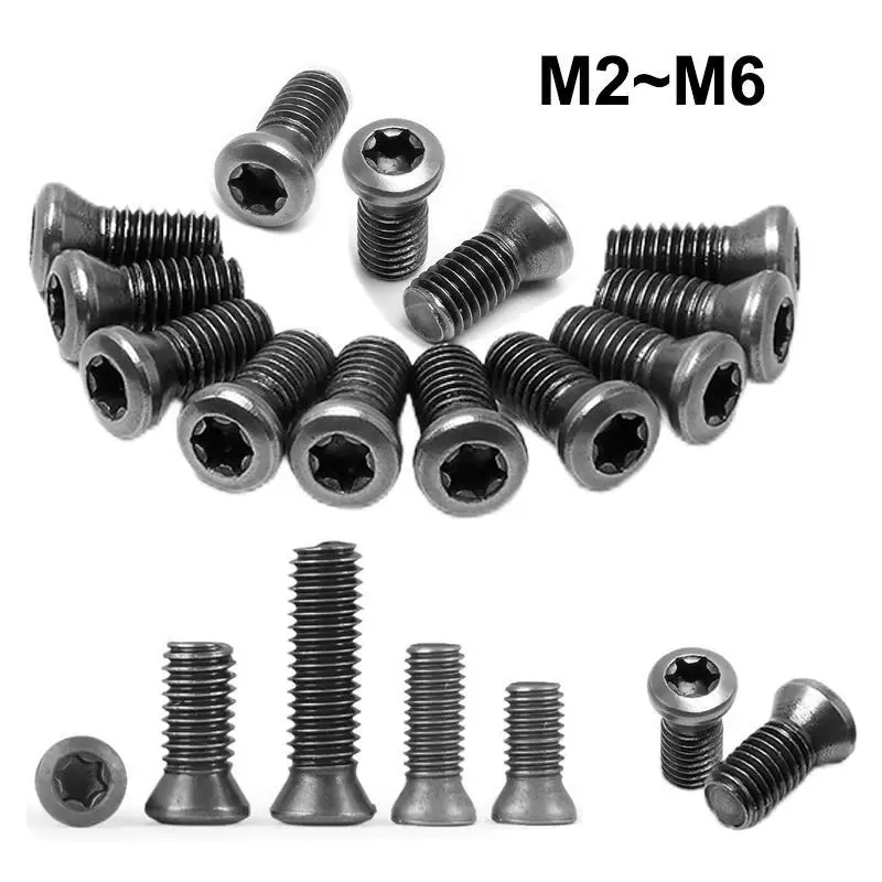 

Винты Torx M2-M6 для замены твердосплавных вставок