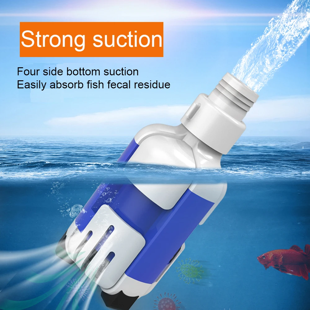 

ZKSJ BS1500 19W 1500L/H Aquarium Bottom Suction Submersible DC Pump wave maker Controller Speed Adjustable Fish tank pump