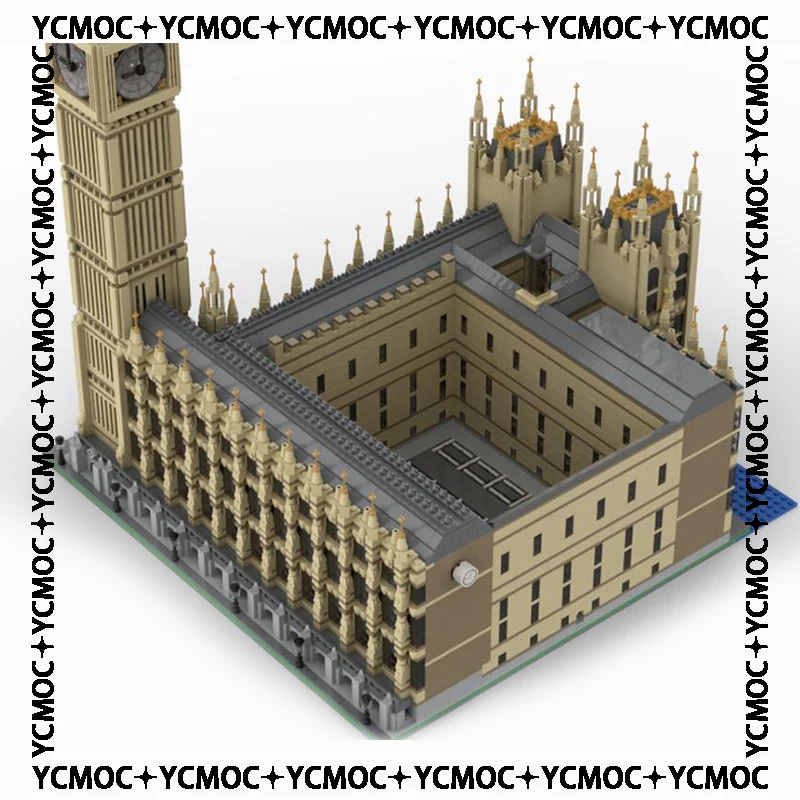 

YcMoc Building Blocks Big Ben extended version Technology Bricks DIY Toys For Kids Children Gifts