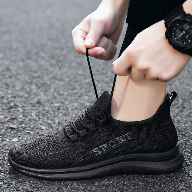 

Shoes Men High Quality Male Sneakers Breathable White Fashion Gym Casual Light Walking Plus Size Footwear 2023 Zapatillas Hombre