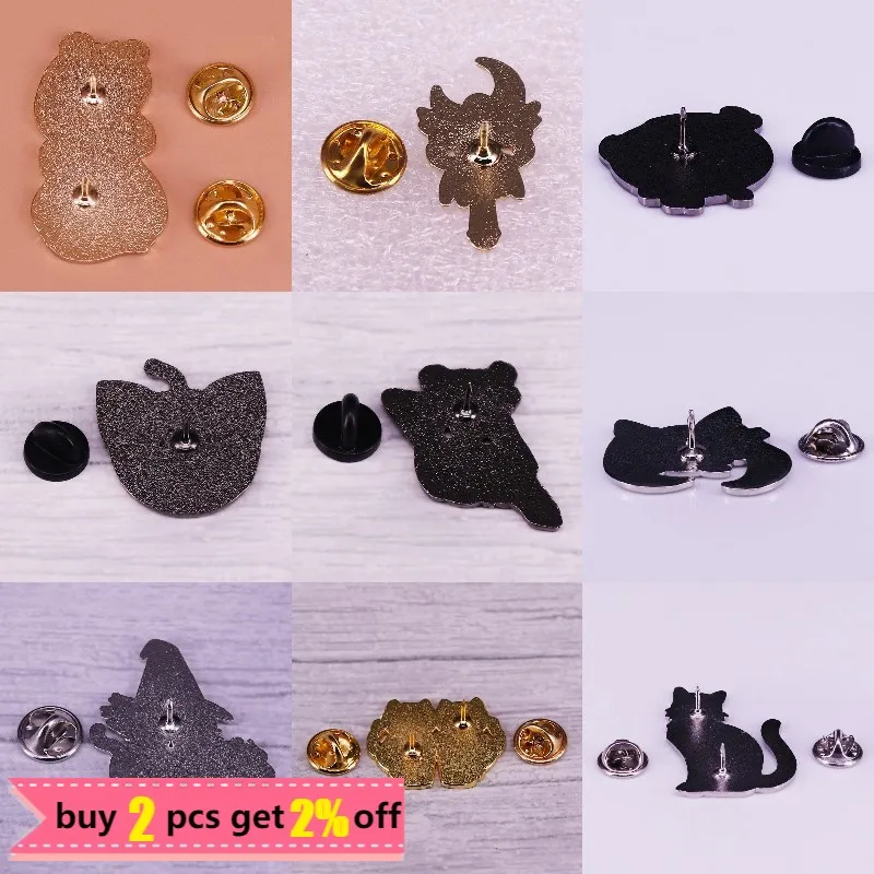 Жесткие эмалевые булавки в виде милой красивой девушки форме Луны коллекция