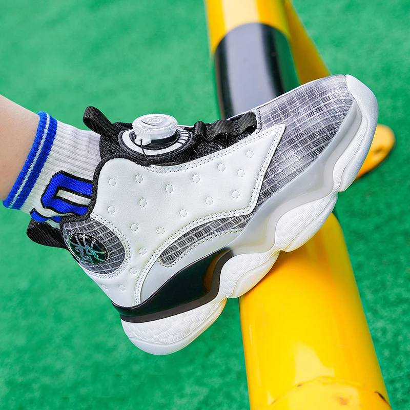 2023 Kids Sneakers Shoes Casual Fashion Boys Basketball Shoes Soft Non-slip Boys Outdoor Running Sport Kids Shoes Girls Sneakers