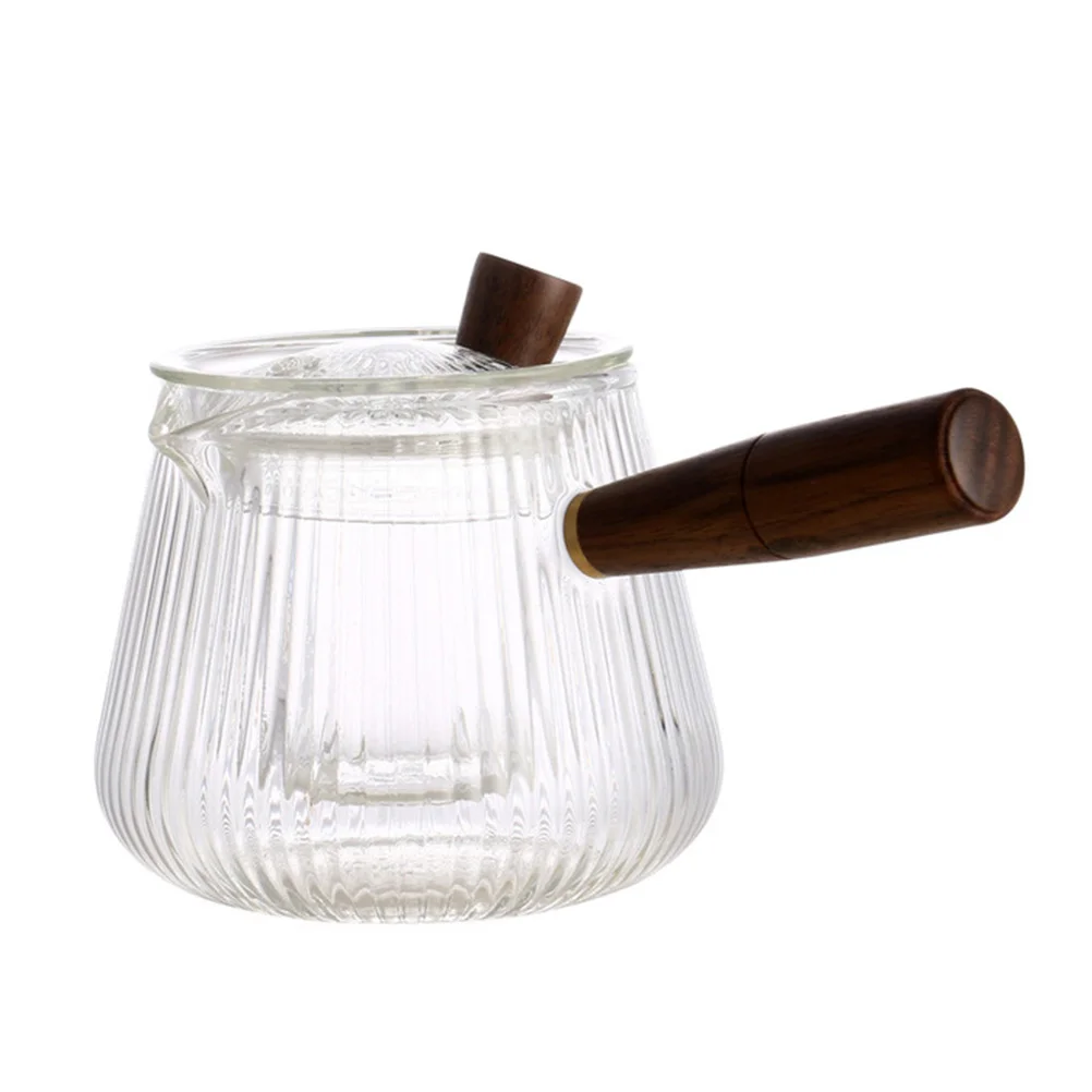 

1pc Delicate Teapot Household Tea Kettle Restaurant Heat-resistant Teapot