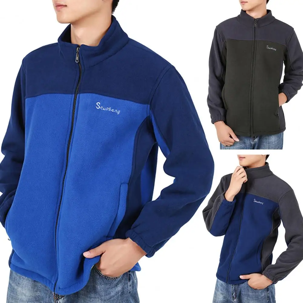 

Popular Men Cardigan Streetwear Full Zip Ultra Soft Spring Autumn Fashion Cardigan Sweater Men Fleece Jacket Keep Warm