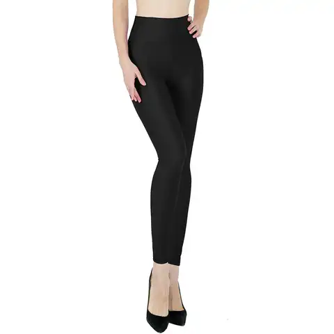 AOYLISEY Women Black Ankle-Length High Waisted Leggings Skinny Plus Size Spandex Elastic Fitness Leisure Spring Yoga Pants