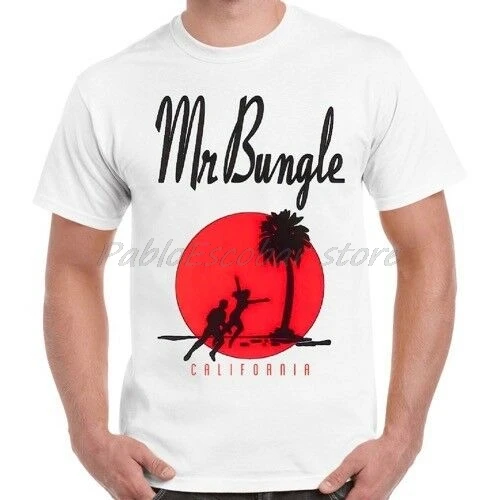 Футболка Mr Bungle California Surfers Funk рок Music в стиле ретро Мужская брендовая футболка