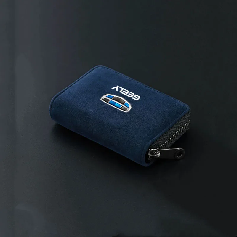 

Замшевая кожаная сумка для водительских прав, бумажник для автомобильных документов GEELY GC6 GC9 EMGRAND EC7 EC8 CK ATLAS CK2 CK3 GT авто