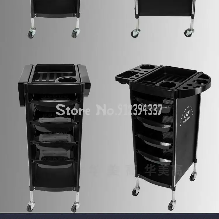 Hair Salon Tool Cart Multifunctional Five-layer Bar Storage Shelf Beauty Barber Shop Hairdressing Perm Dye |