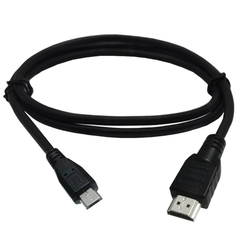

Micro USB 5P to Cable Adapter Connect Videos Pictures from Phone to HDTV ABCD