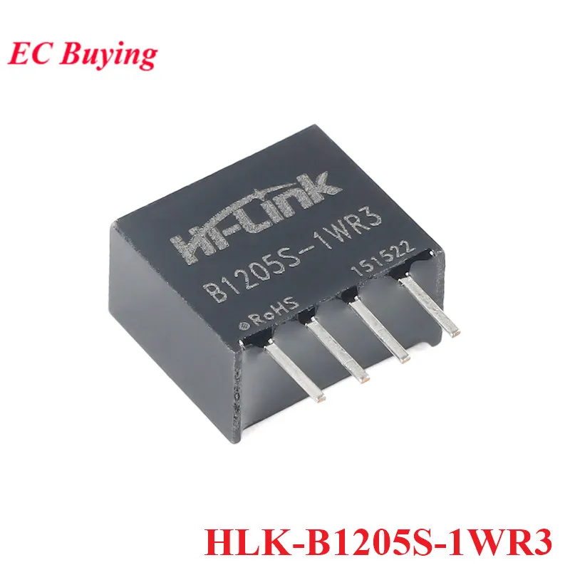 DC-DC изолированный нерегулируемый модуль питания постоянного тока 5 В 12 24 до 1 Вт SIP