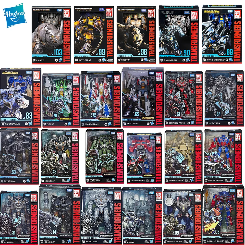 

Original New Hasbro Transformers Studio Series 05-103 Optimus Prime Voyager Class Robot Juguetes Collection Action Figure Toys