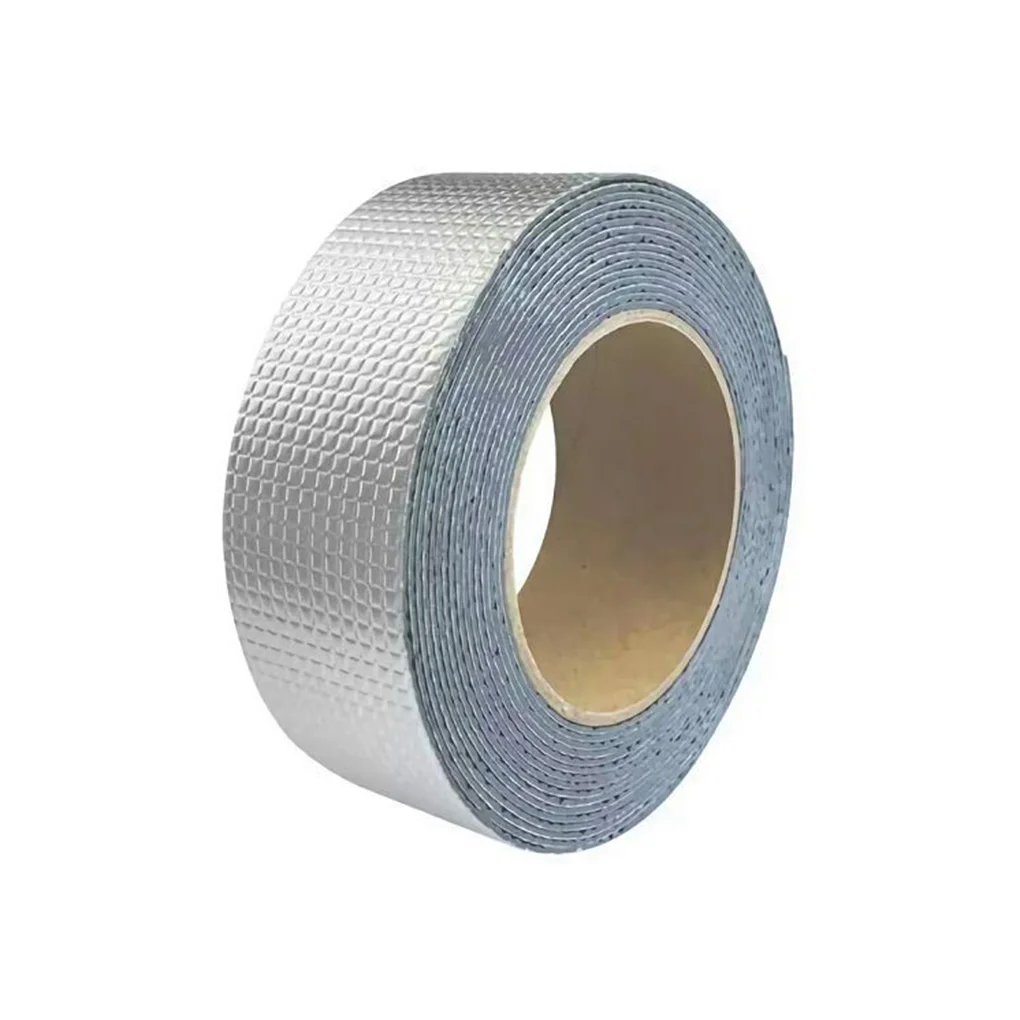 

Aluminum Foil Butyl Tape Waterproof Self-Adhesive High Temperature Resistant Sealant Household Roof Pipe Leak-Proof Stickers