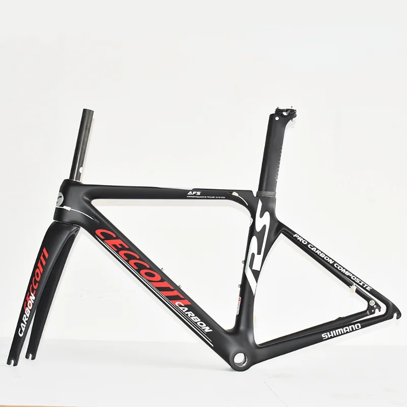 

2023 Famous Brand Carbon fixed gear Road Bicycle Frame Gravel Bike Frame T1000 AERO Bicycle BB30/BSA Racing Cycling set WRXYH