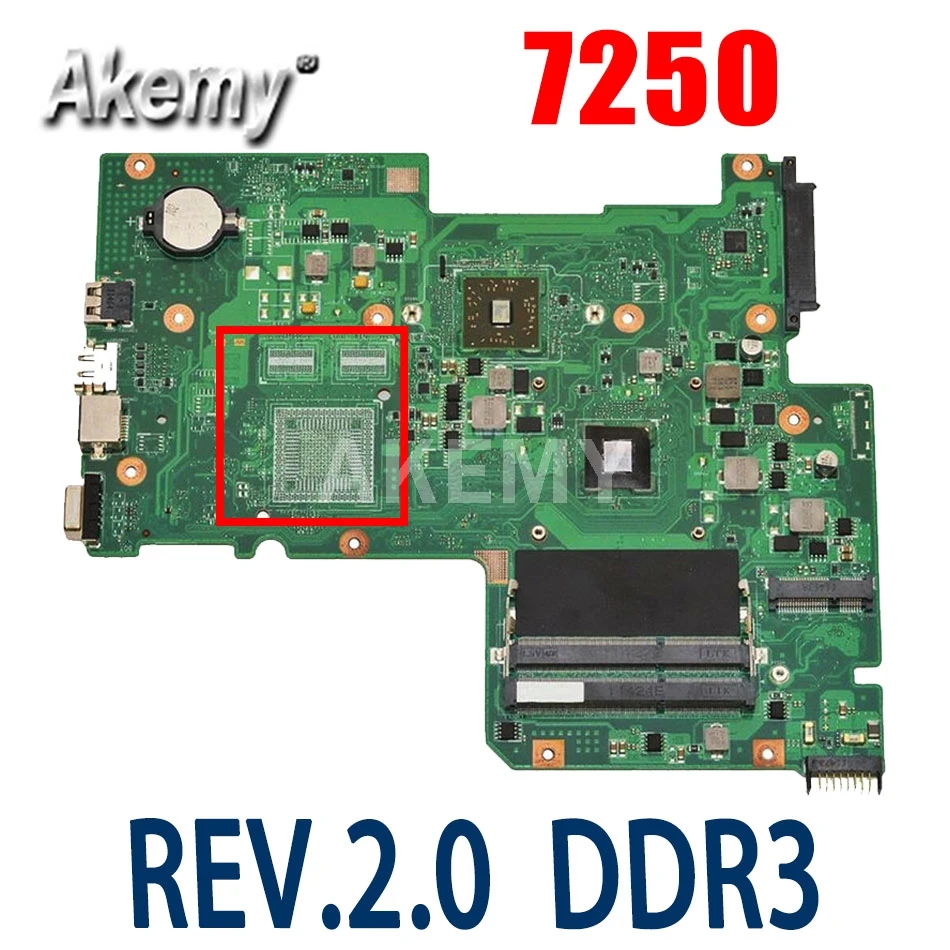 

Akemy Laptop motherboard For ACER Aspire 7250 E-300 Mainboard AAB70 REV.2.0 DDR3