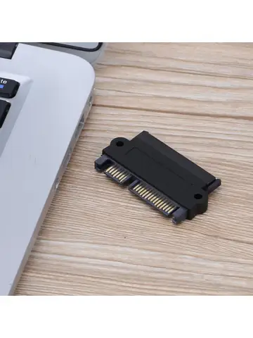 5 Гбит/с SFF 8482 SAS в SATA, угол 180 градусов, преобразователь с прямой головкой