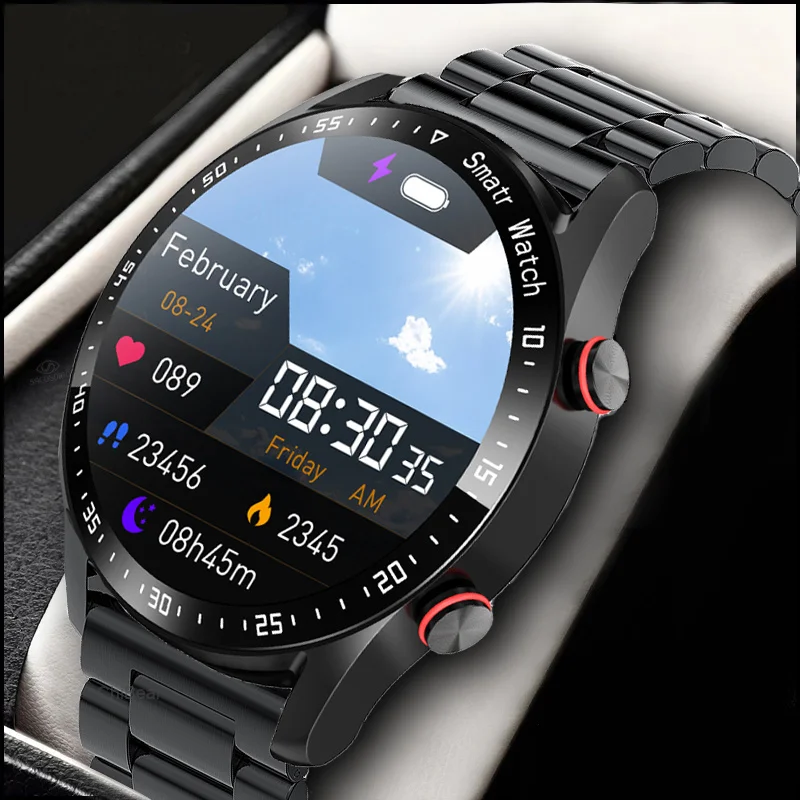 

2023 New ECG+PPG AMOLED Screen Smart Watch Bluetooth Call Music Player Man Watch Sports Waterproof Luxury Smartwatch For Xiaomi