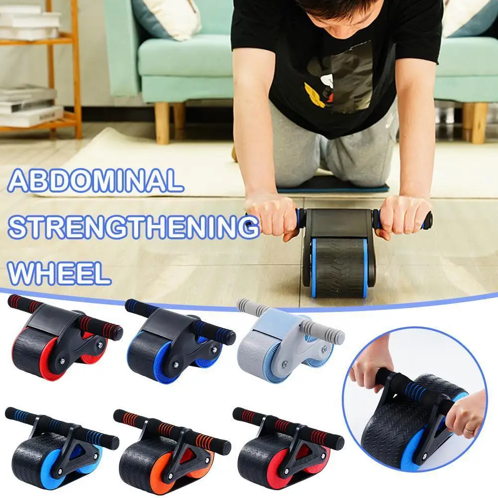 

Abdominal Strengthening Wheel Indoor Exercise Belly Wheel Equipment Muscles Training Mute Yoga Abdominal Bodybuilding Man A D4L2