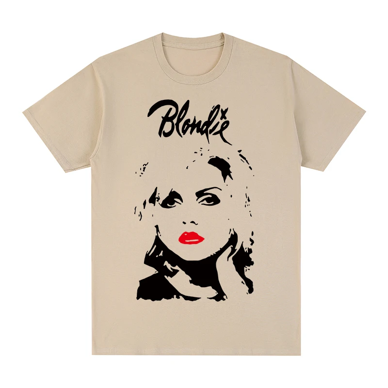 

Blondie Vintage Ladies Rock T-shirt Cotton Men T shirt New TEE TSHIRT Womens Tops Unisex
