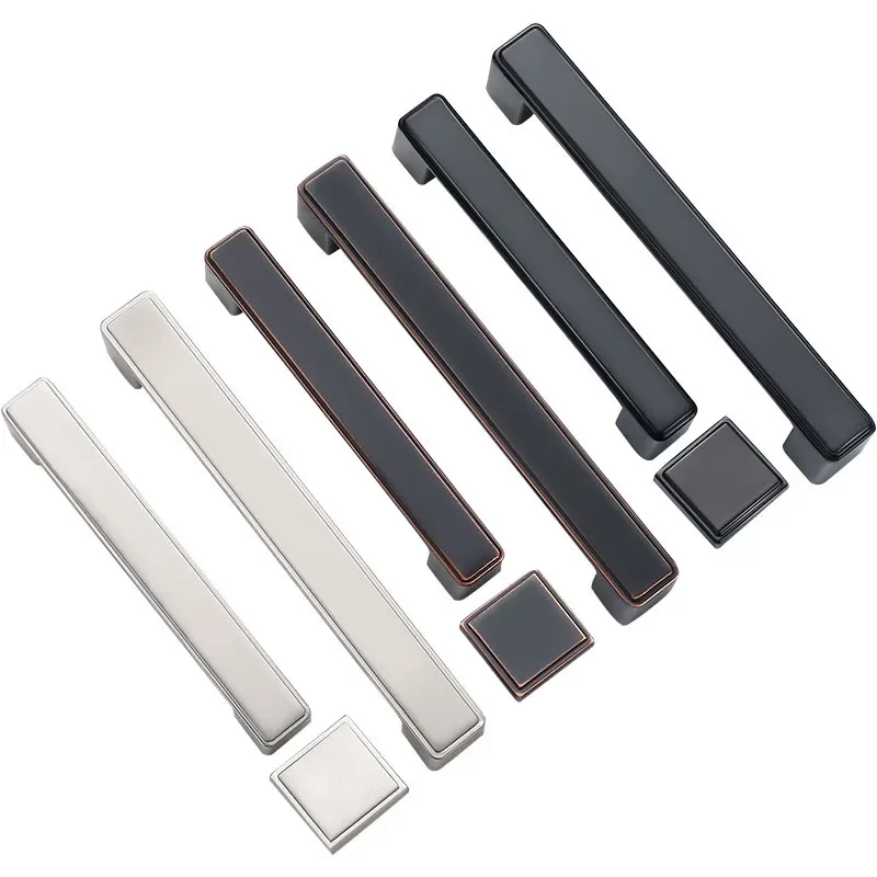 Мебельные ручки для шкафа дверная ручка из цинкового сплава мебели с отверстием