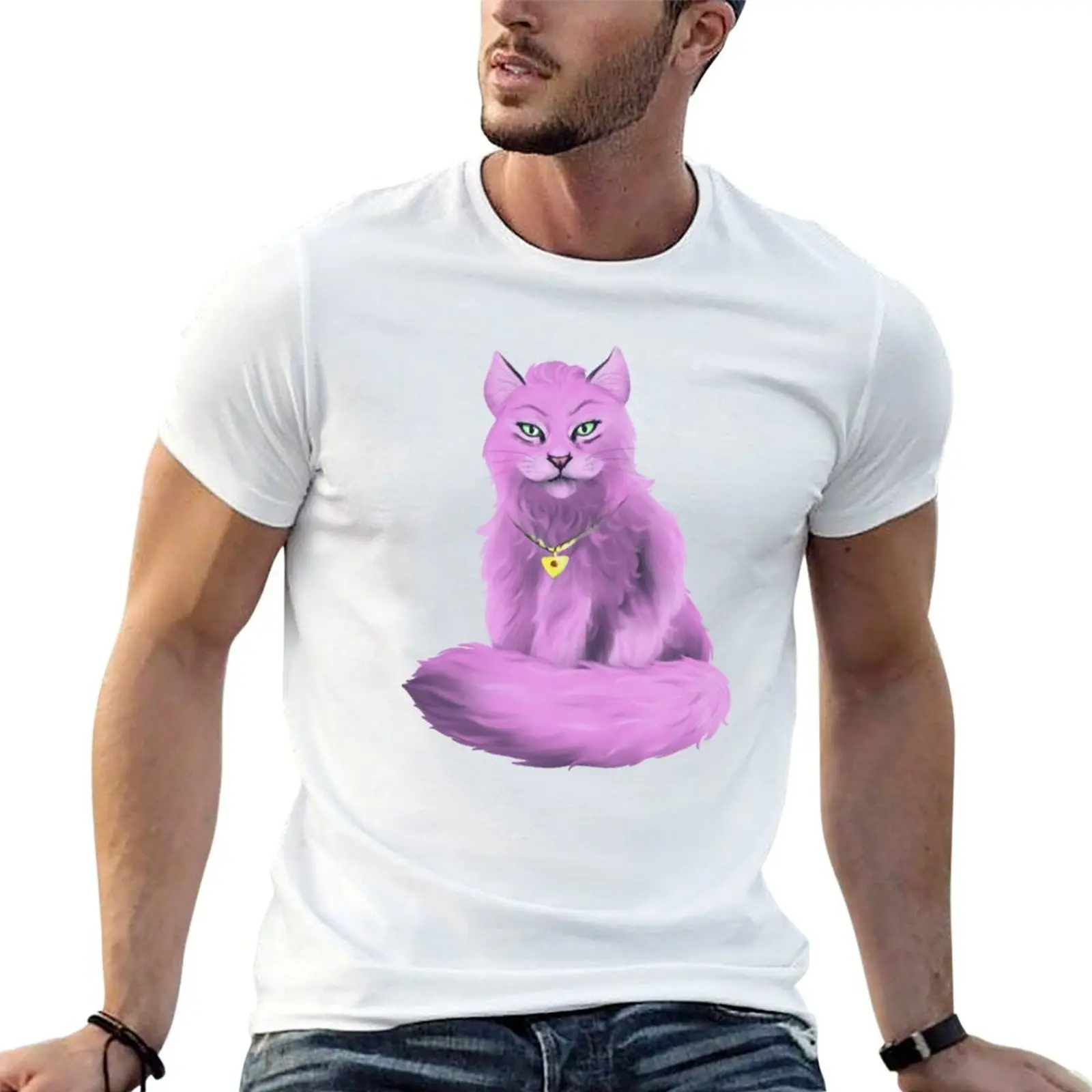 Фото Футболка Princess Carolyn IRL, мужская футболка, роскошная мужская футболка с графическим рисунком, футболка с изображением аниме, футболка №1