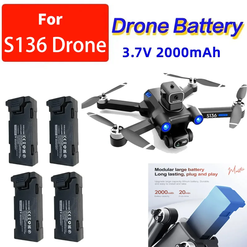 Запасная деталь для дрона S136 Pro Max 4K