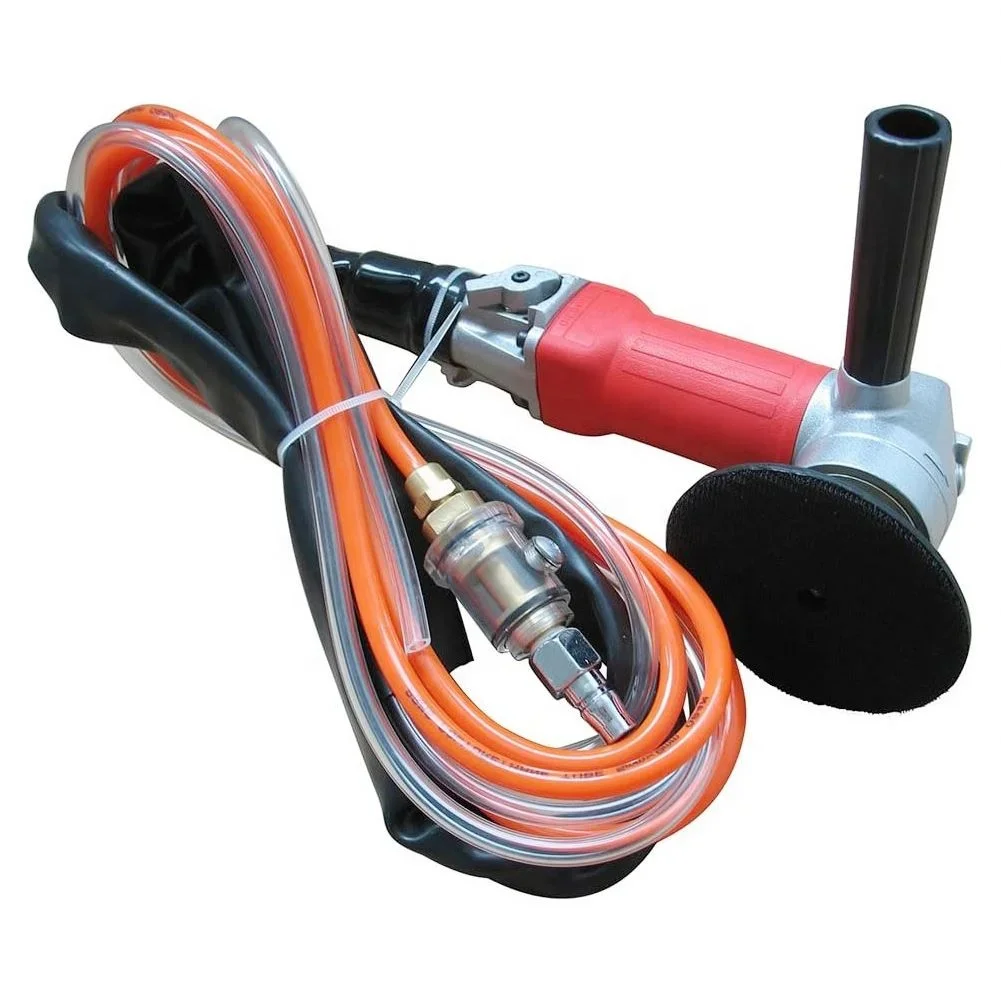 Luft-Wasser-Polierer благородныйetriebener Wassereckschleifer с пневматизоми Rückabgas