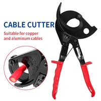 HS-520A 400mm2 Scissors Ratchet Cable Cutter Pliers Nipper Stripper Cutting Professional Electrician Tools Copper Shear Wire Cut