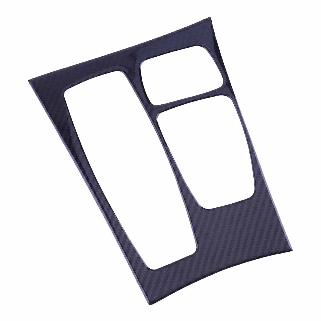 

Автомобильная Передняя коробка переключения передач Панель крышка отделка рамка Декор углеродное волокно черный подходит для BMW X5 E70 X6 E71 2009...