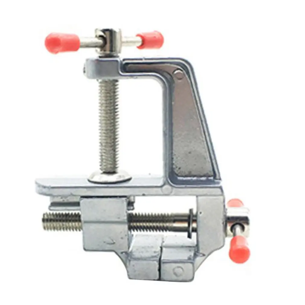 Bench Vise Aluminum Woodworking Table Clamp Crimping Hand Tool Desk Vises Mulitifuncational Hobby Craft Repair Tool