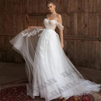 hammah classic off shoulder sweetheart wedding dresses lace appliques sposa vestidos bride party gown robe de mari%c3%a9e engagement