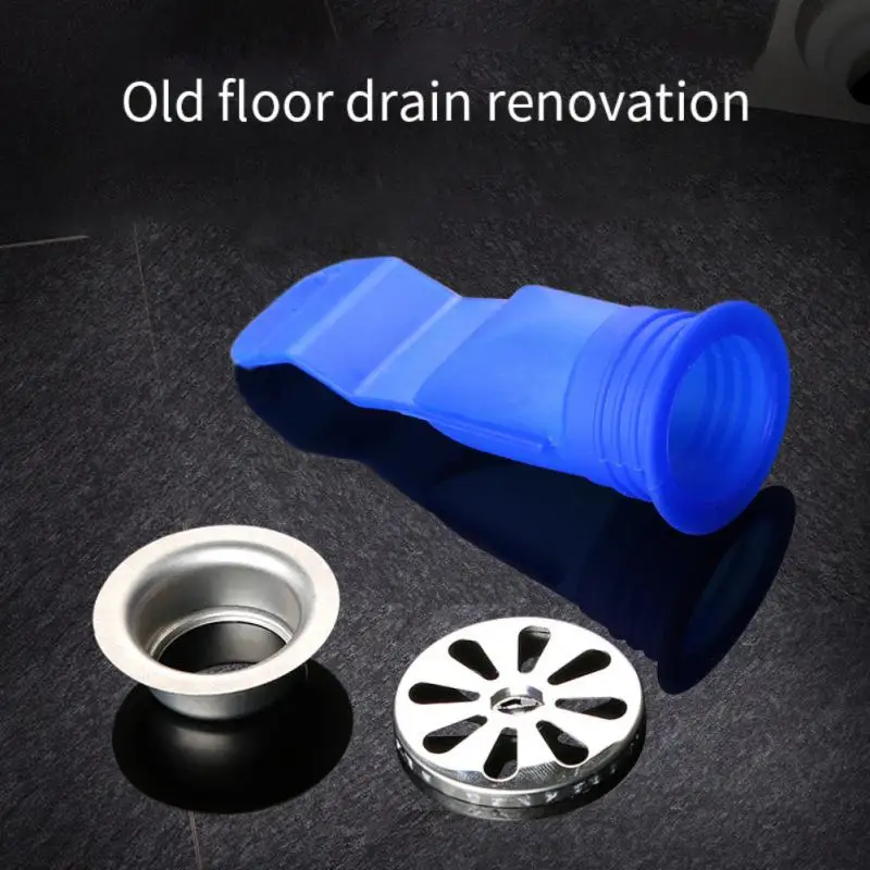 

Silicone Floor Drain Deodorant Core Pipe Anti Odor Drain Insect Control Sewer Ring Bathroom Washing Machine Anti-backflow Sealer