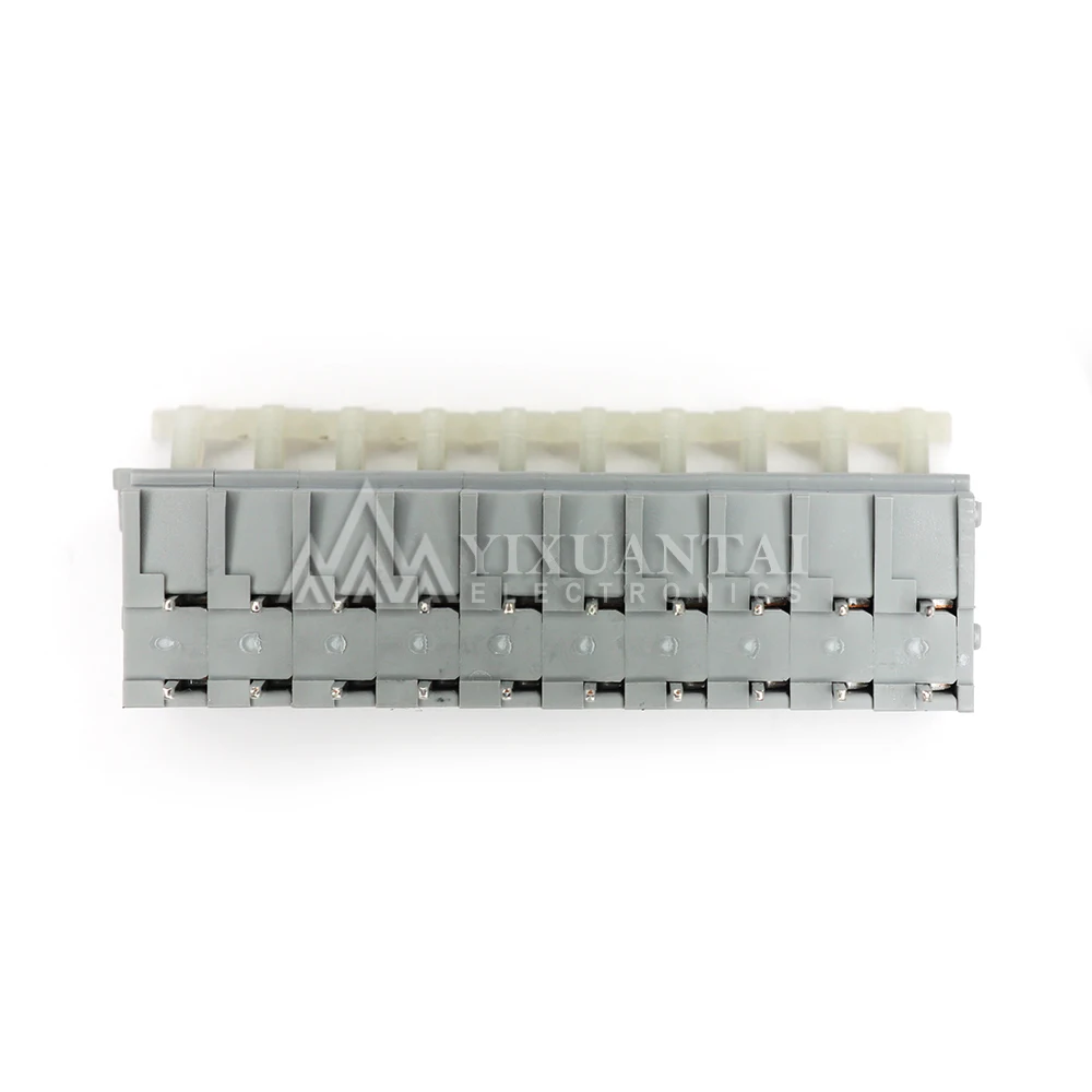 Фото 10pcs/Lot  255-410  WAGO【10-P Wire to Board Terminal Block Vertical with Board 0.200