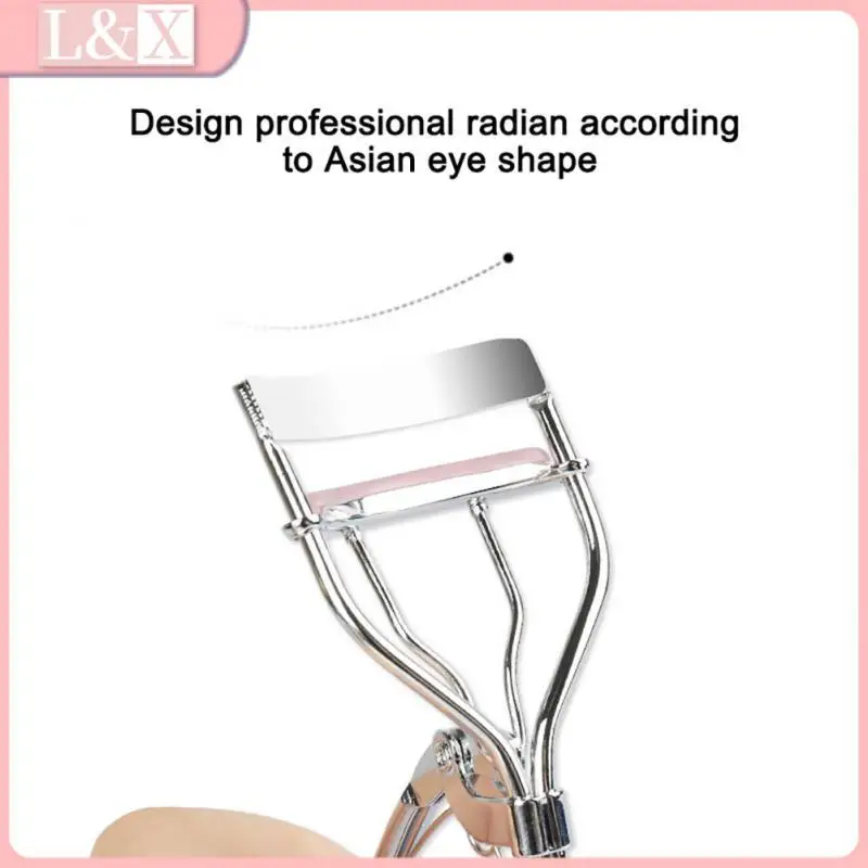 

Stainless Steel Makeup Eyelash Curler Beauty Tools Lady Women Lash Nature Curl Style Cute Eyelash Handle Curl Eye Lash Curler
