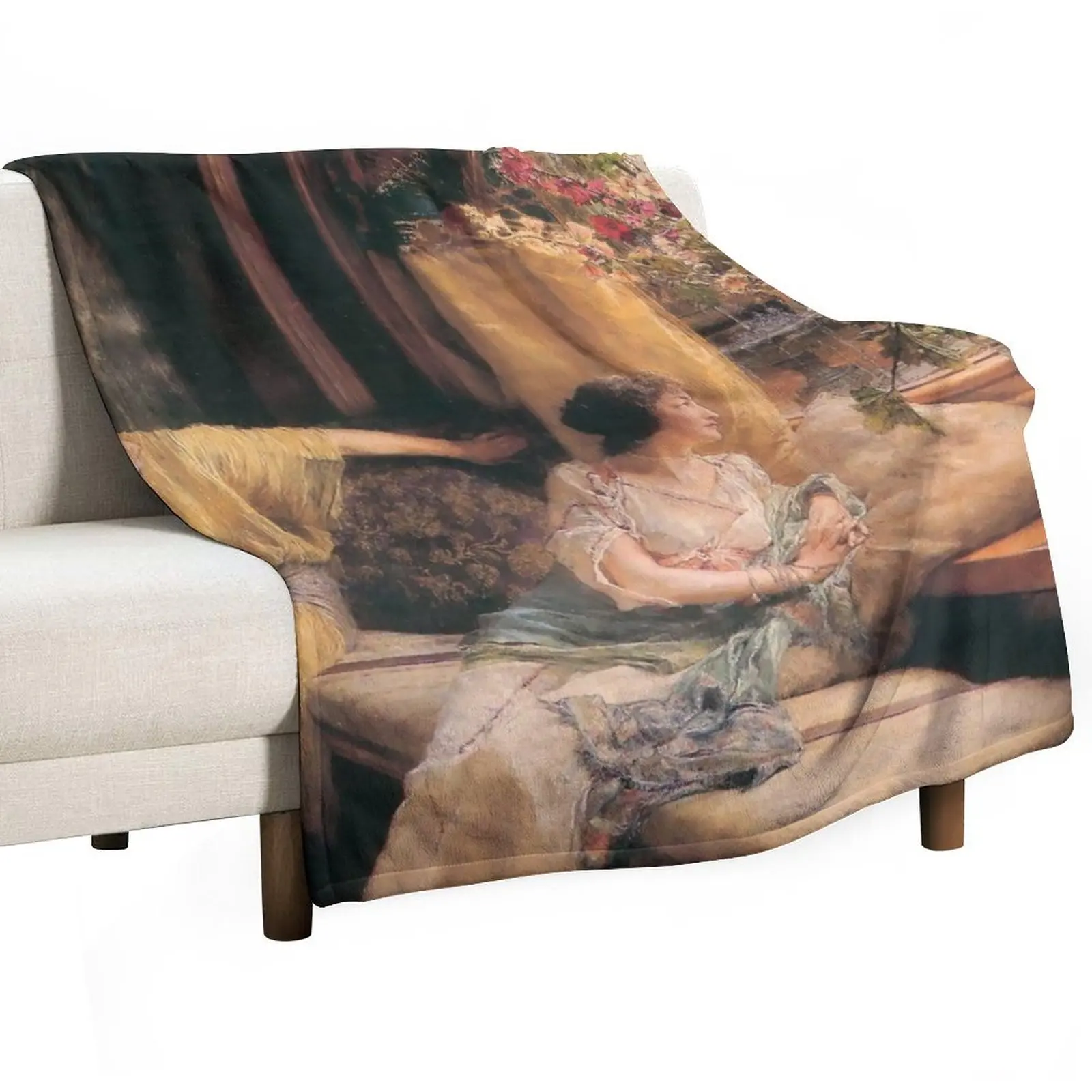 Надувное одеяло-сэр Лоренс Альма-тадема-1900 огромные мягкие одеяла для дивана