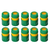10pcs water irrigation connector 12 garden tap water hose pipe quick connectors irrigations thread joint system
