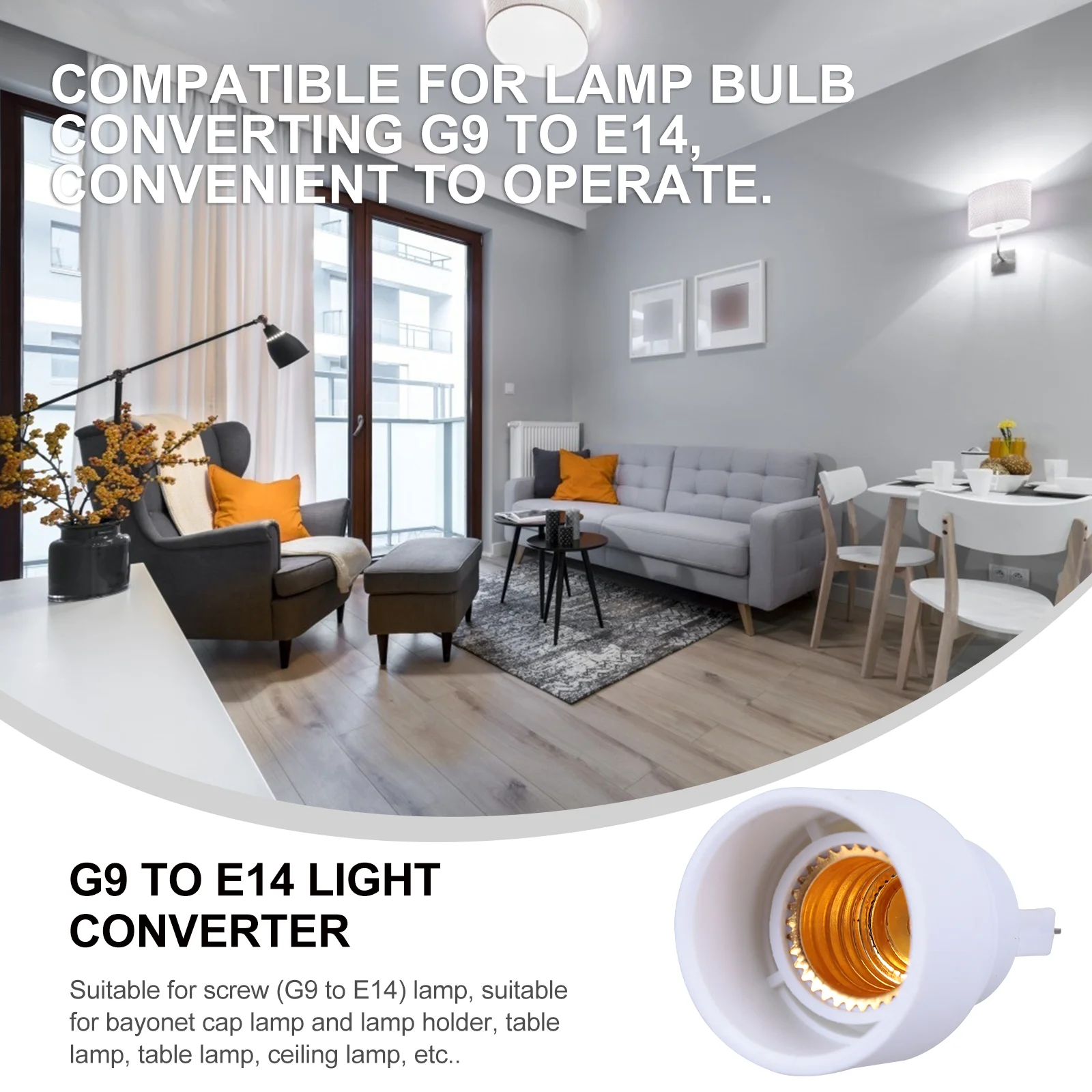 4 шт. G9 в E14 патрон для лампы преобразователь адаптер лампочки аксессуары ветки