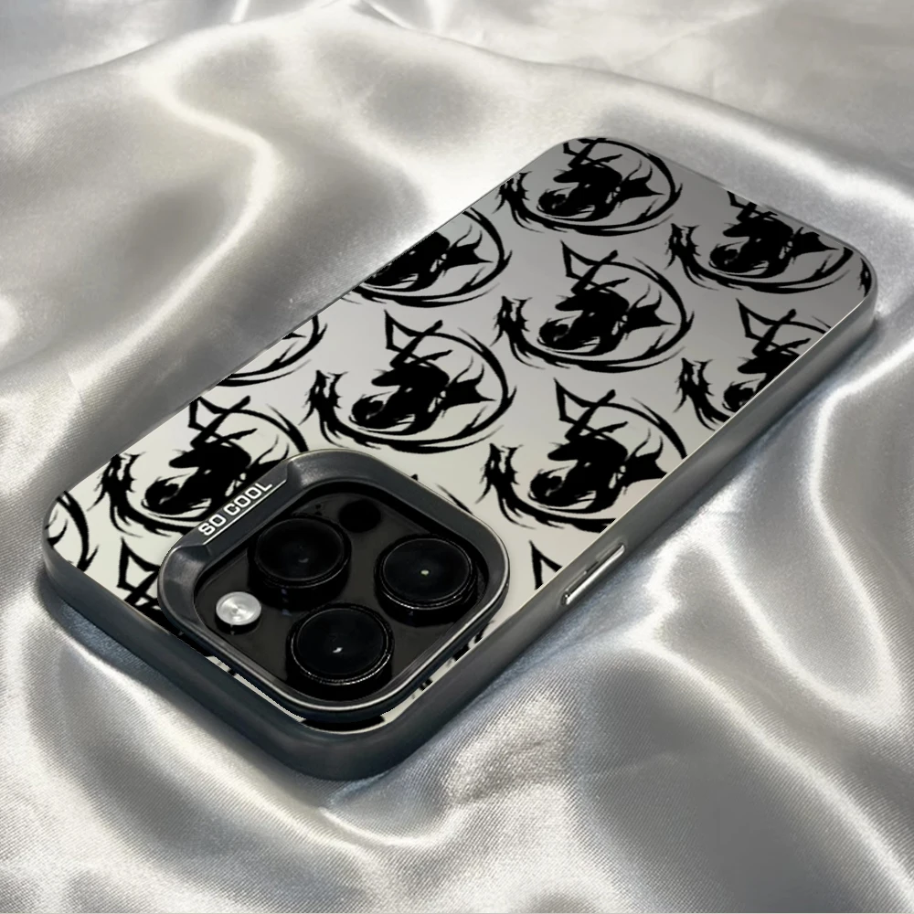 Чехол Grimes Visions для Samsung Galaxy A 15 54 55 S23 S24 S25 4G 5G Ultra Plus Fe Laser Cover IMD телефона