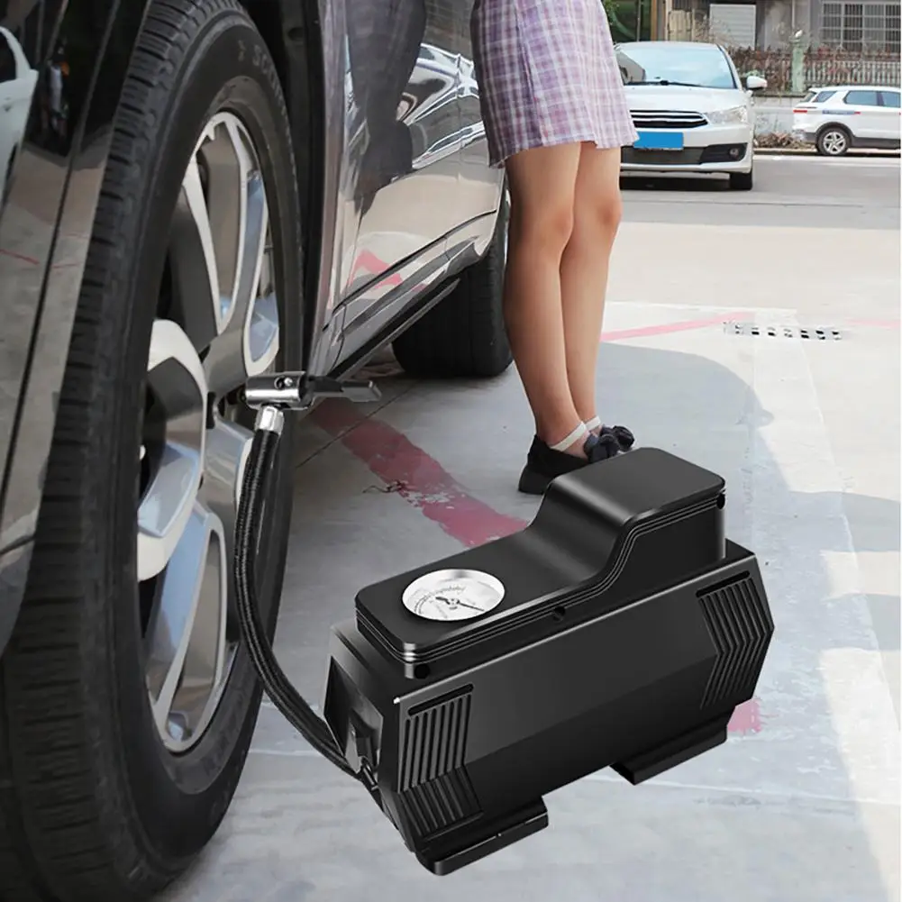 

Air Pump Safe Mini Tire Air Refill 12V 120W 300PSI Automobile Tyre Inflator Pump Air Compressor for Vehicle